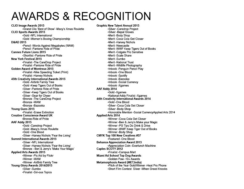 He Is The Most Awarded Student In The World Miami Ad School