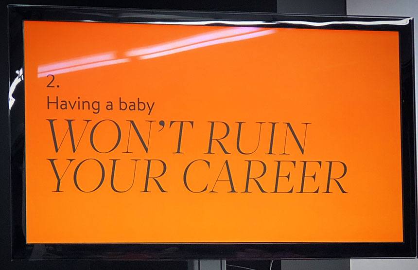 Having A Baby Won't Ruin Your Career